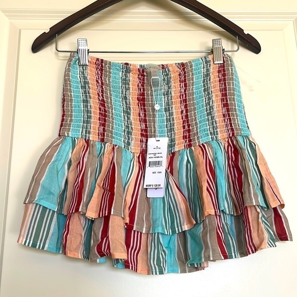 PILYQ Helen Smocked Mini Skirt - Picture 3 of 7